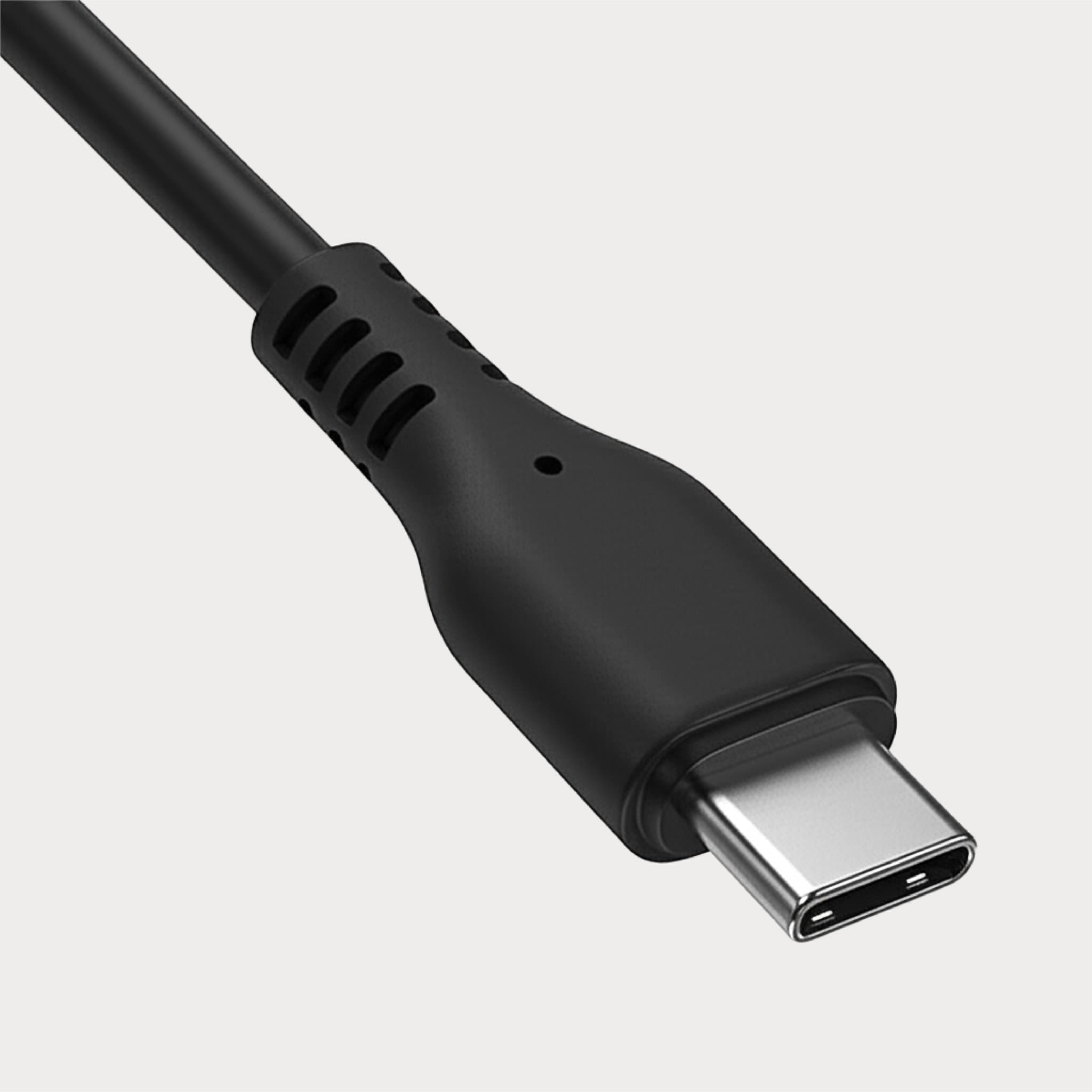 USB-C connector on the Dozylab CPAP travel cable